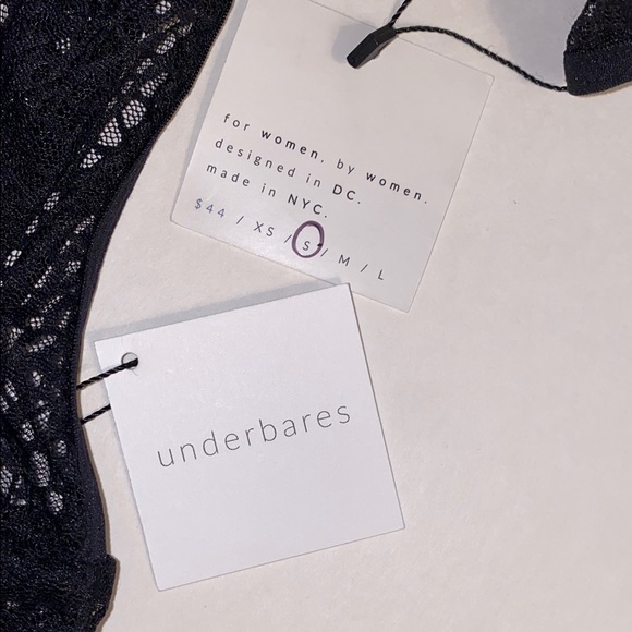 S Underbares New Comfort Black Bra Elastic all around Stretch Lace USA Bralette - Picture 2 of 12